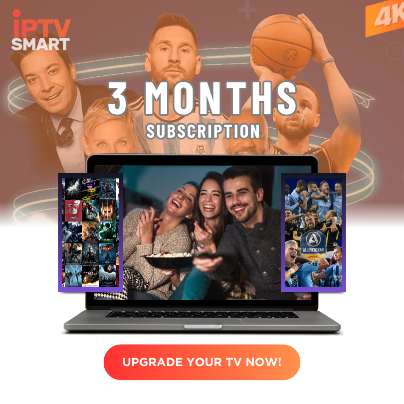 3 MONTH IPTV subscription